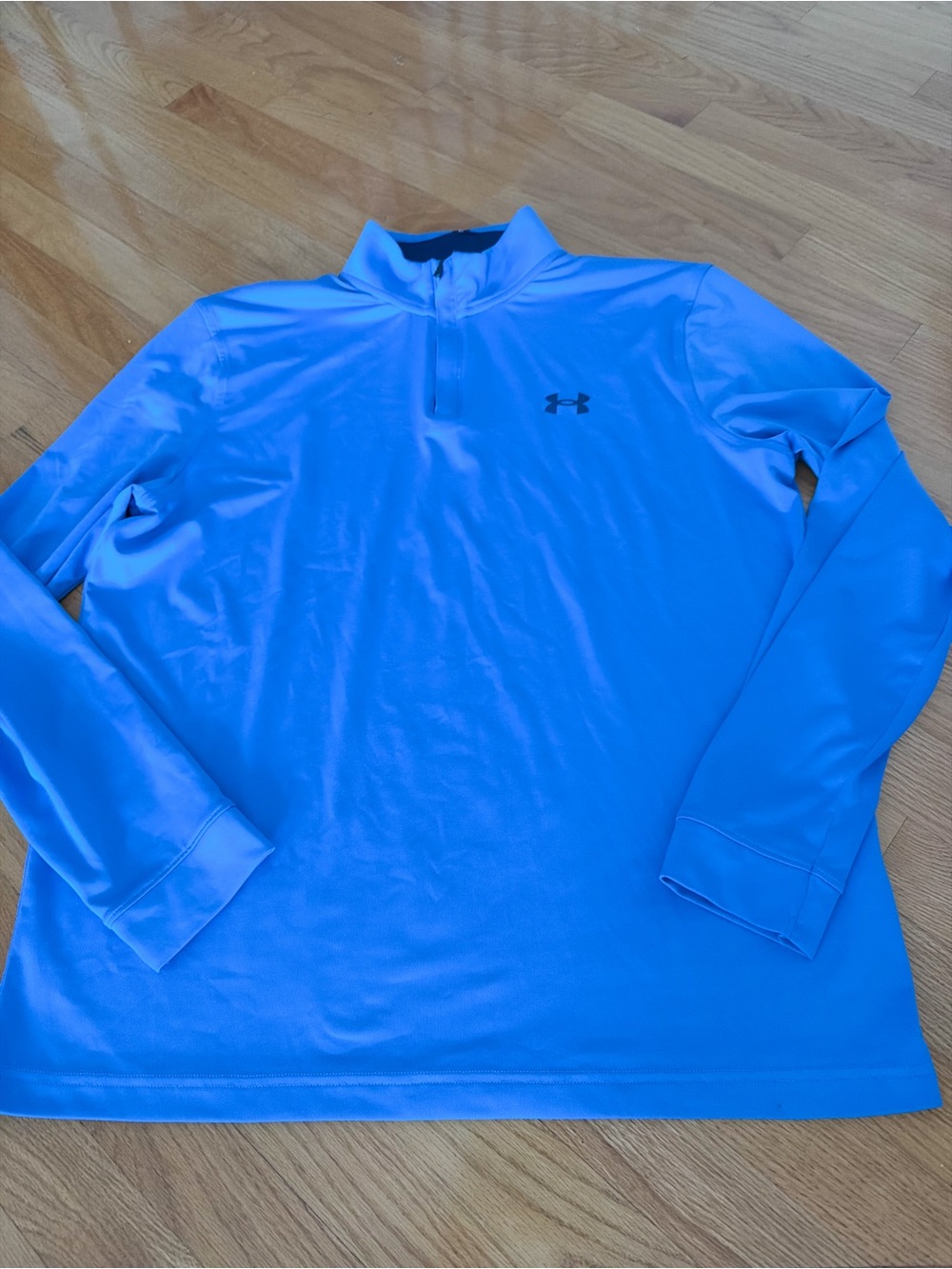 Under Armour Men’s Blue Quarter-Zip Pullover Large